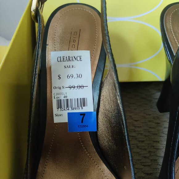 Circa Joan & David Brown CJKeely Heels - Size 7M - Picture 3 of 7